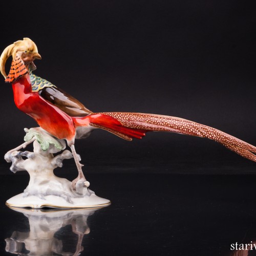 Золотой фазан, Hutschenreuther, Германия, 1970 гг