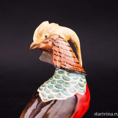 Золотой фазан, Hutschenreuther, Германия, 1970 гг