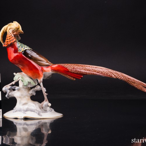 Золотой фазан, Hutschenreuther, Германия, 1970 гг