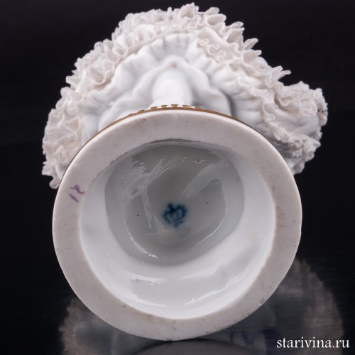 Танцовщица, кружевная, Sitzendorf, Германия, сер. 20 в