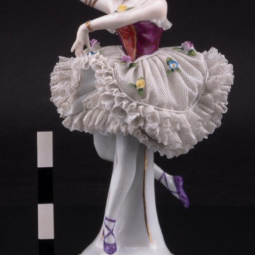 Танцовщица, кружевная, Sitzendorf, Германия, сер. 20 в