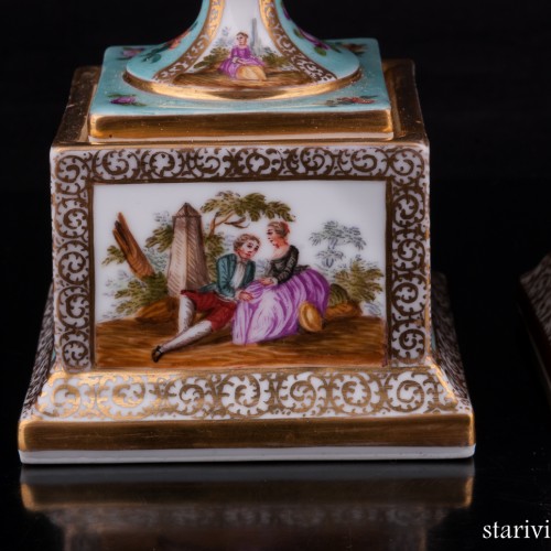 Две вазы, Дрезден, Германия, 19 в