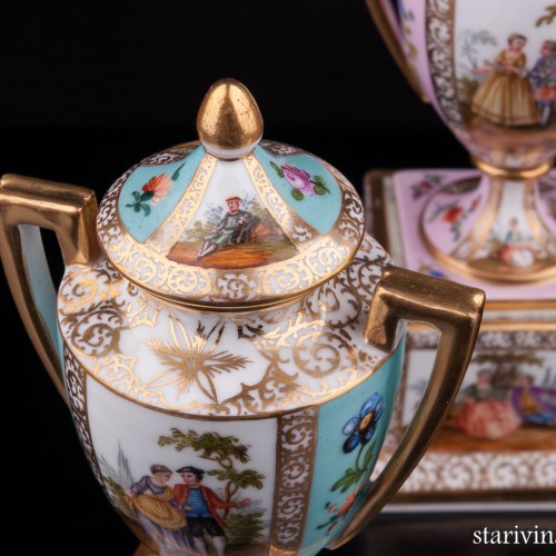 Две вазы, Дрезден, Германия, 19 в