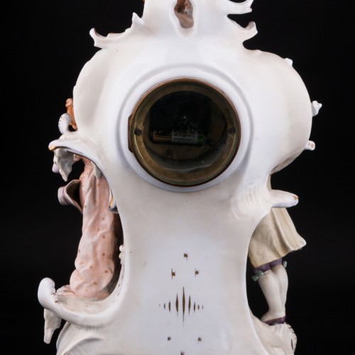 Фарфоровые часы, Германия, кон. 19 в