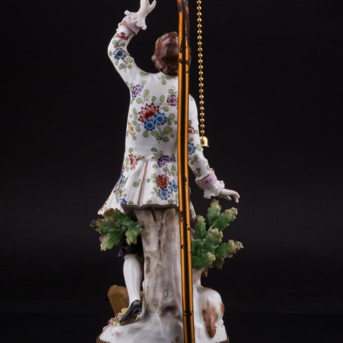 Танцующая пара, парные лампы, Sitzendorf, Германия, нач. 20 в