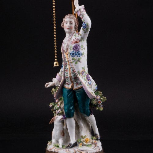 Танцующая пара, парные лампы, Sitzendorf, Германия, нач. 20 в