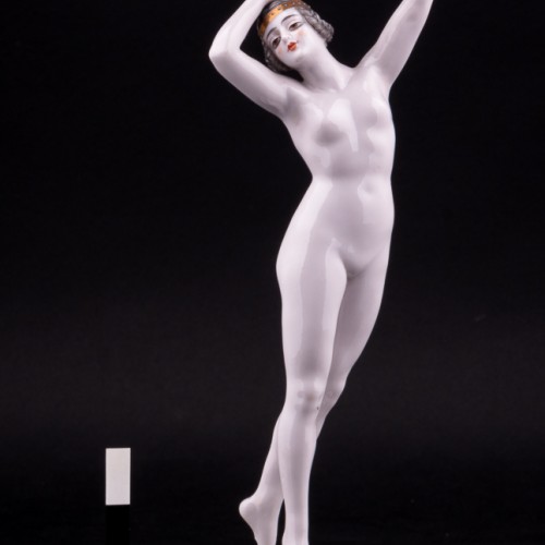 Фарфоровая статуэтка девушки Обнаженная, Dressel, Kister & Co, Германия, нач. 20 в.