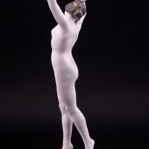 Фарфоровая статуэтка девушки Обнаженная, Dressel, Kister & Co, Германия, нач. 20 в.