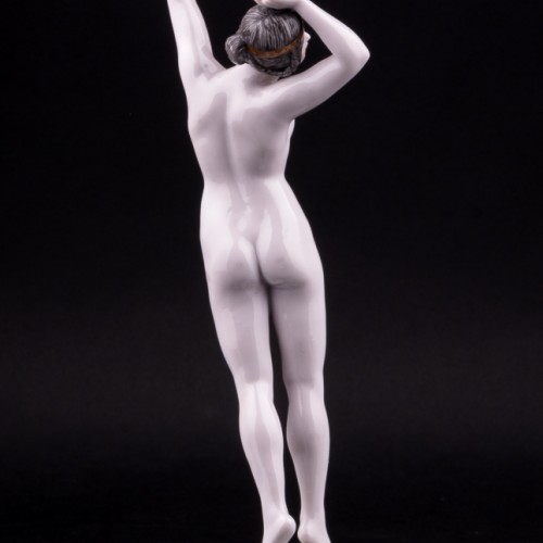 Фарфоровая статуэтка девушки Обнаженная, Dressel, Kister & Co, Германия, нач. 20 в.