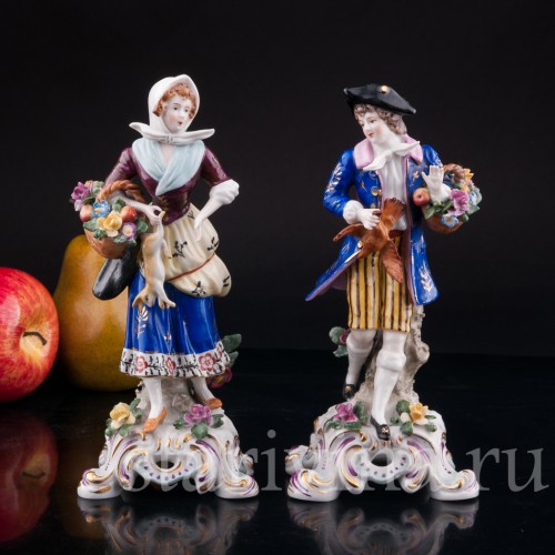 С рынка, пара, Германия, сер. 20 в