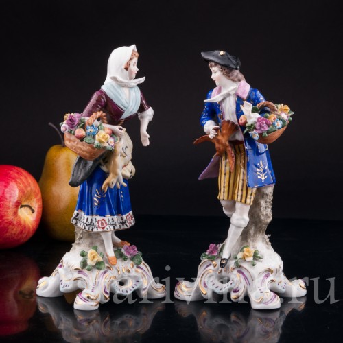 С рынка, пара, Германия, сер. 20 в