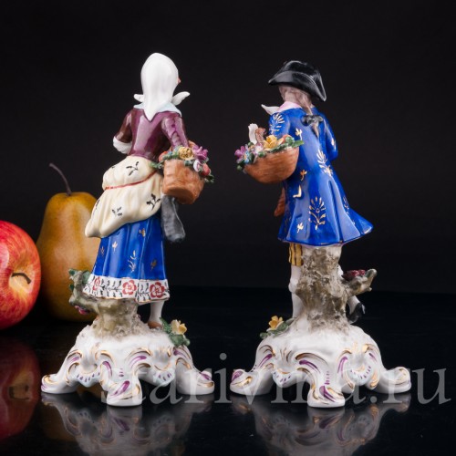 С рынка, пара, Германия, сер. 20 в