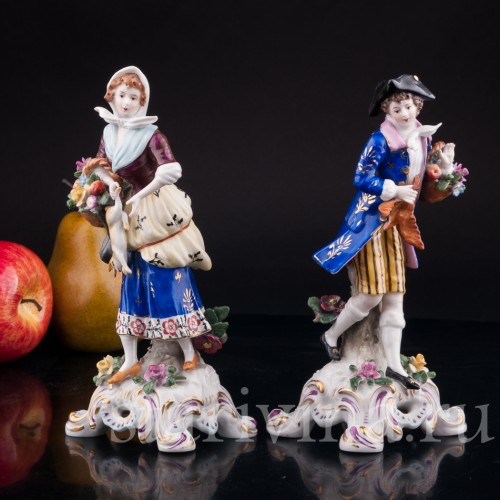 С рынка, пара, Германия, сер. 20 в