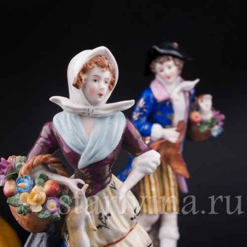 С рынка, пара, Германия, сер. 20 в