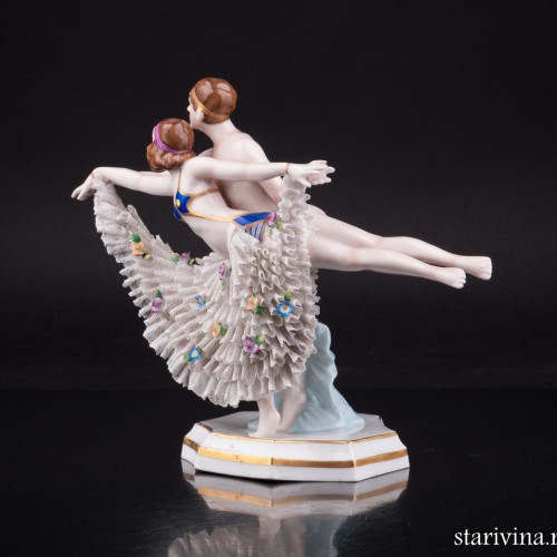 Пара АртДеко, Sitzendorf, Германия, пер. пол. 20 в