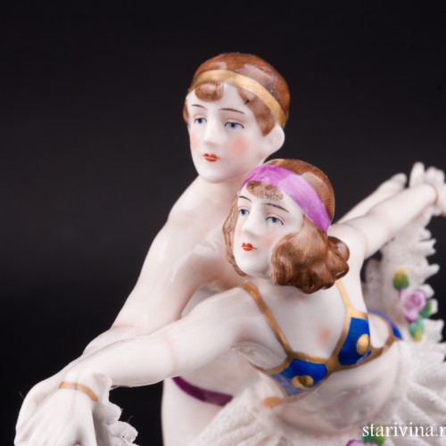 Пара АртДеко, Sitzendorf, Германия, пер. пол. 20 в