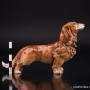 Фарфоровая статуэка собаки Длинношерстная такса, Karl Ens, Германия, 1920-30 гг.