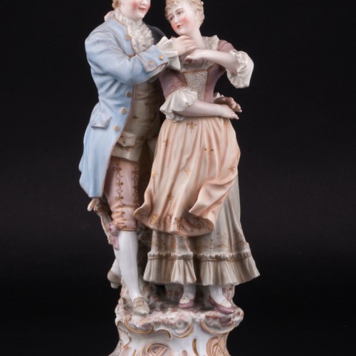 Романтическая пара, E. A. Muller, Германия, кон. 19 - нач. 20 вв