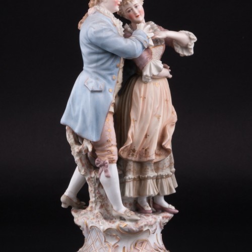 Романтическая пара, E. A. Muller, Германия, кон. 19 - нач. 20 вв