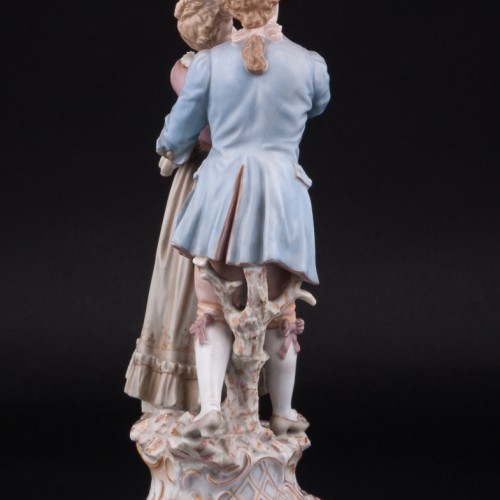 Романтическая пара, E. A. Muller, Германия, кон. 19 - нач. 20 вв