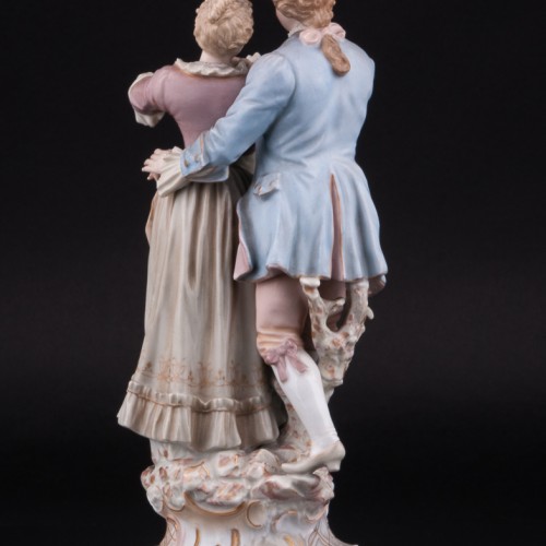 Романтическая пара, E. A. Muller, Германия, кон. 19 - нач. 20 вв