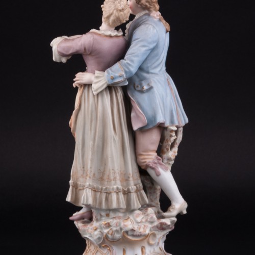 Романтическая пара, E. A. Muller, Германия, кон. 19 - нач. 20 вв