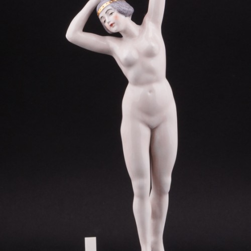 Обнаженная на шаре, Dressel, Kister & Co, Германия, 1920-30 гг