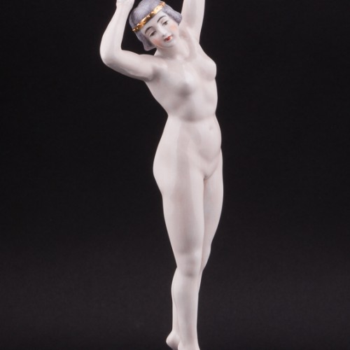 Обнаженная на шаре, Dressel, Kister & Co, Германия, 1920-30 гг