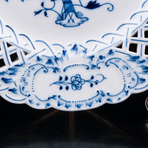 Декоративное блюдо с ажурным краем, Meissen, Германия, пер. пол. 20 в