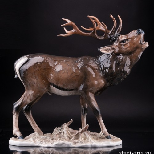 Ревущий олень, Rosenthal, Германия, 1934-56 гг