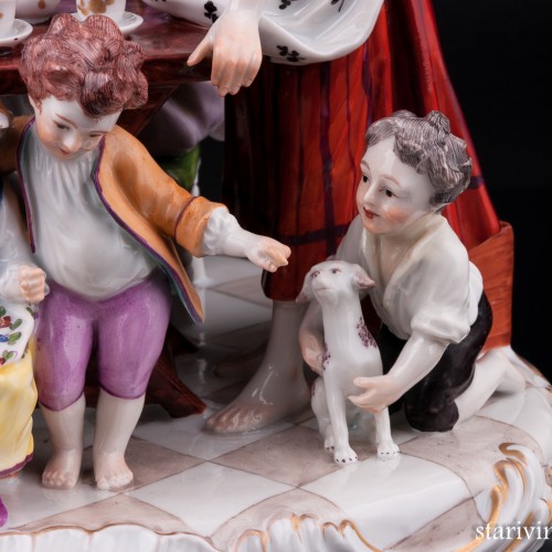 Домашнее чаепитие, Royal Wien, Австрия, кон. 19 в