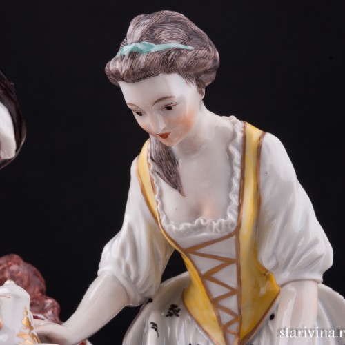 Домашнее чаепитие, Royal Wien, Австрия, кон. 19 в