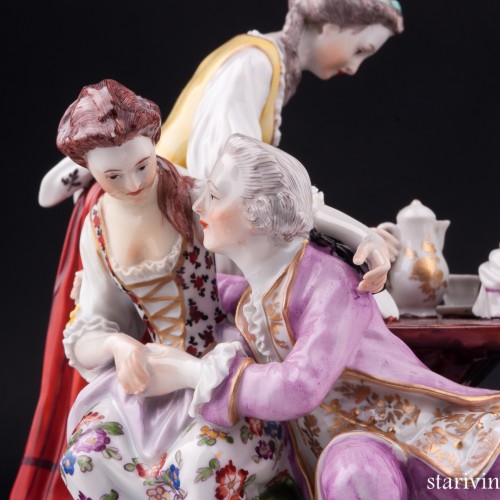 Домашнее чаепитие, Royal Wien, Австрия, кон. 19 в