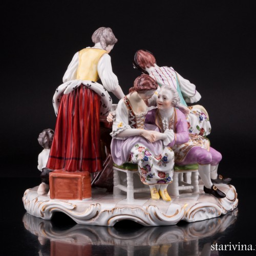 Домашнее чаепитие, Royal Wien, Австрия, кон. 19 в