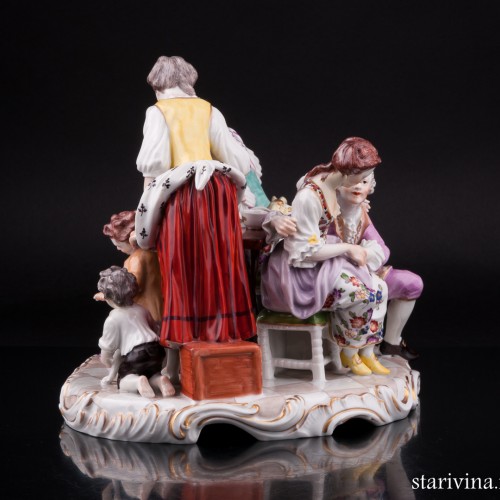 Домашнее чаепитие, Royal Wien, Австрия, кон. 19 в