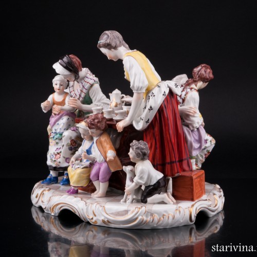 Домашнее чаепитие, Royal Wien, Австрия, кон. 19 в