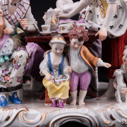 Домашнее чаепитие, Royal Wien, Австрия, кон. 19 в