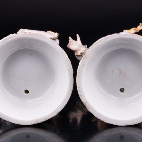 Пара с флейтой и корзинкой, Франция, кон. 19 в