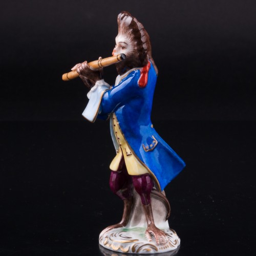 Обезьяна с флейтой, Volkstedt, Германия, сер. 20 в