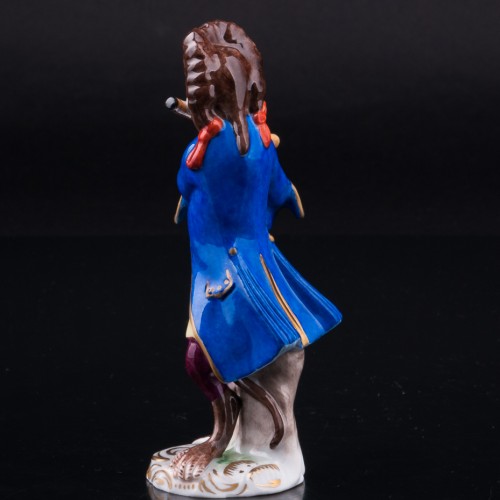 Обезьяна с флейтой, Volkstedt, Германия, сер. 20 в