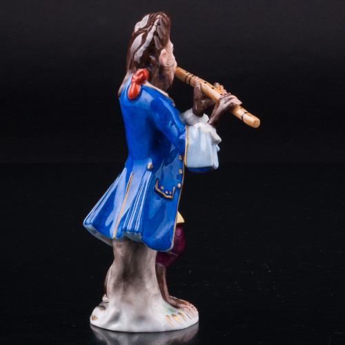 Обезьяна с флейтой, Volkstedt, Германия, сер. 20 в