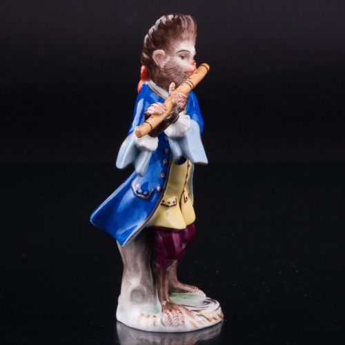 Обезьяна с флейтой, Volkstedt, Германия, сер. 20 в