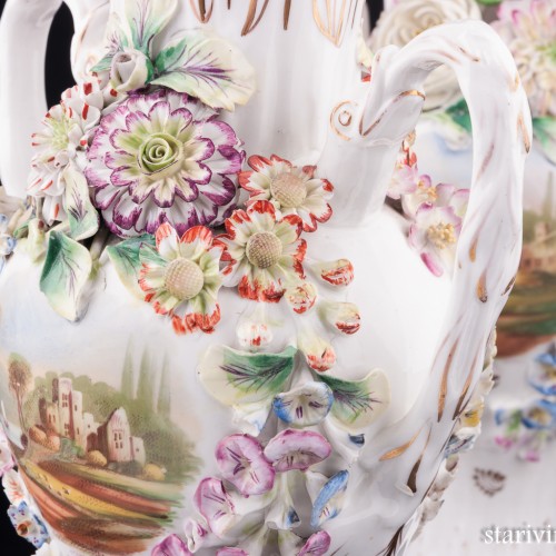 Две декоративные вазы, Coalport, Великобритания, кон. 19 - нач. 20 вв