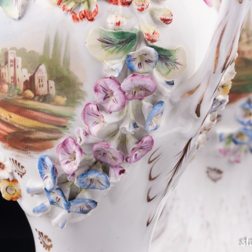 Две декоративные вазы, Coalport, Великобритания, кон. 19 - нач. 20 вв