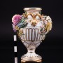 Декоративная ваза с лепными цветами, John Bevington, Великобритания, 1872-1892 гг