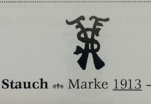 Охотник с собакой, Fasold & Stauch, Германия, 1913-72 гг
