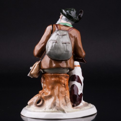 Охотник с собакой, Fasold & Stauch, Германия, 1913-72 гг