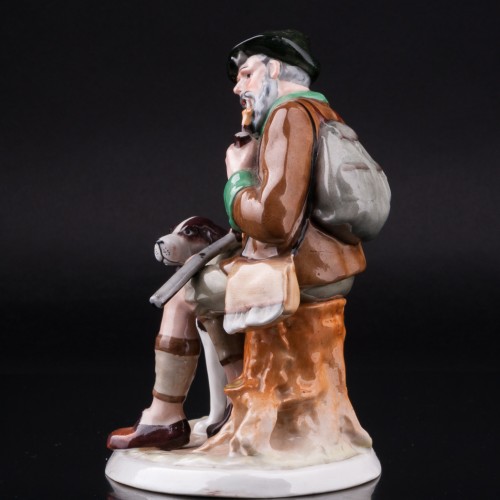 Охотник с собакой, Fasold & Stauch, Германия, 1913-72 гг