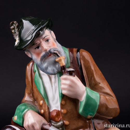 Охотник с собакой, Fasold & Stauch, Германия, 1913-72 гг