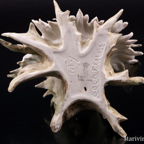 Щегол на цветке, Alka Kaiser, Германия, сер. 20 в